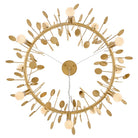 Lark 84406DA Lolli Chandelier in Distressed Brass