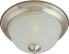 Éclairage Maxim 5830FTSN Essentiels Plafonnier (2) en nickel satiné