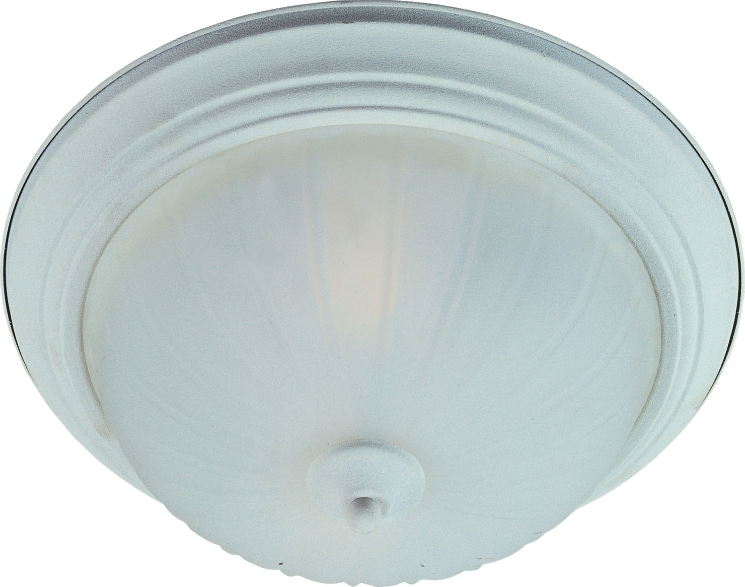 Éclairage Maxim 5832FTTW Essentiels Plafonnier (2) en blanc texturé