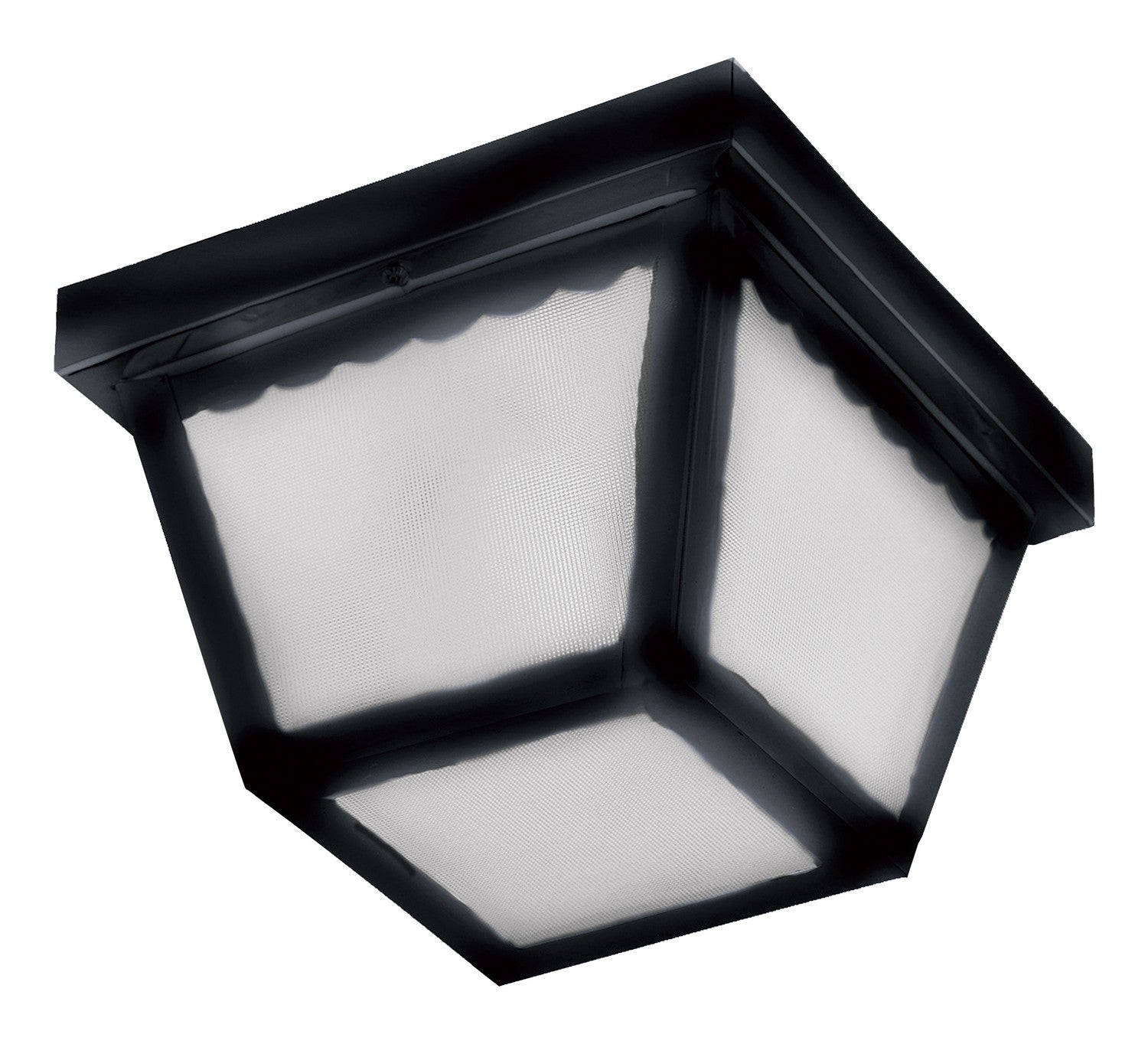Applique murale extérieure Maxim Lighting 6204FTBK Outdoor Essentials, noire