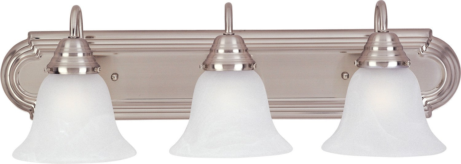 Maxim Lighting 8013MRSN Essentials Bath Vanity in Satin Nickel