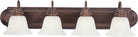 Meuble-lavabo Maxim Lighting 8014MROI Essentials en bronze huilé