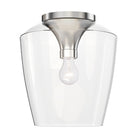 Éclairage Maxim 26139CLSN Plafonnier en nickel satiné
