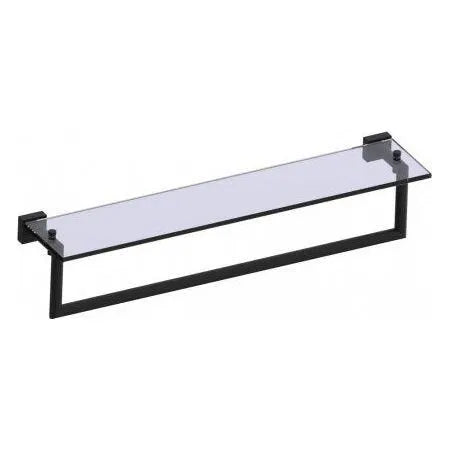 Madrid Glass Shelf with Towel Rail