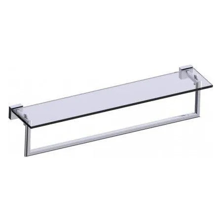 Madrid Glass Shelf with Towel Rail