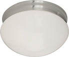 Éclairage Maxim 5881WTSN Essentiels Plafonnier (3) en nickel satiné