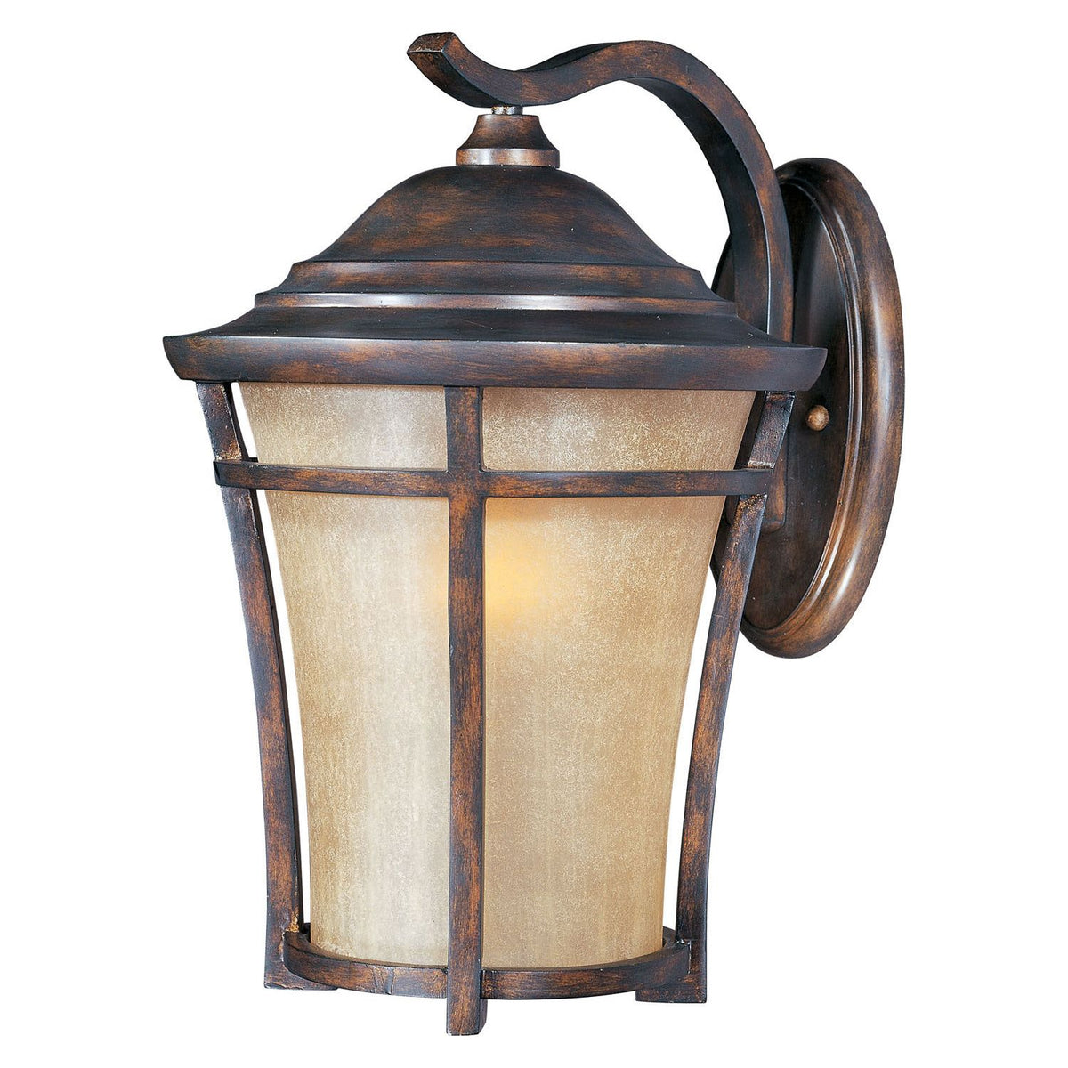 Maxim - 40165GFCO - One Light Outdoor Wall Lantern - Balboa VX - Copper Oxide