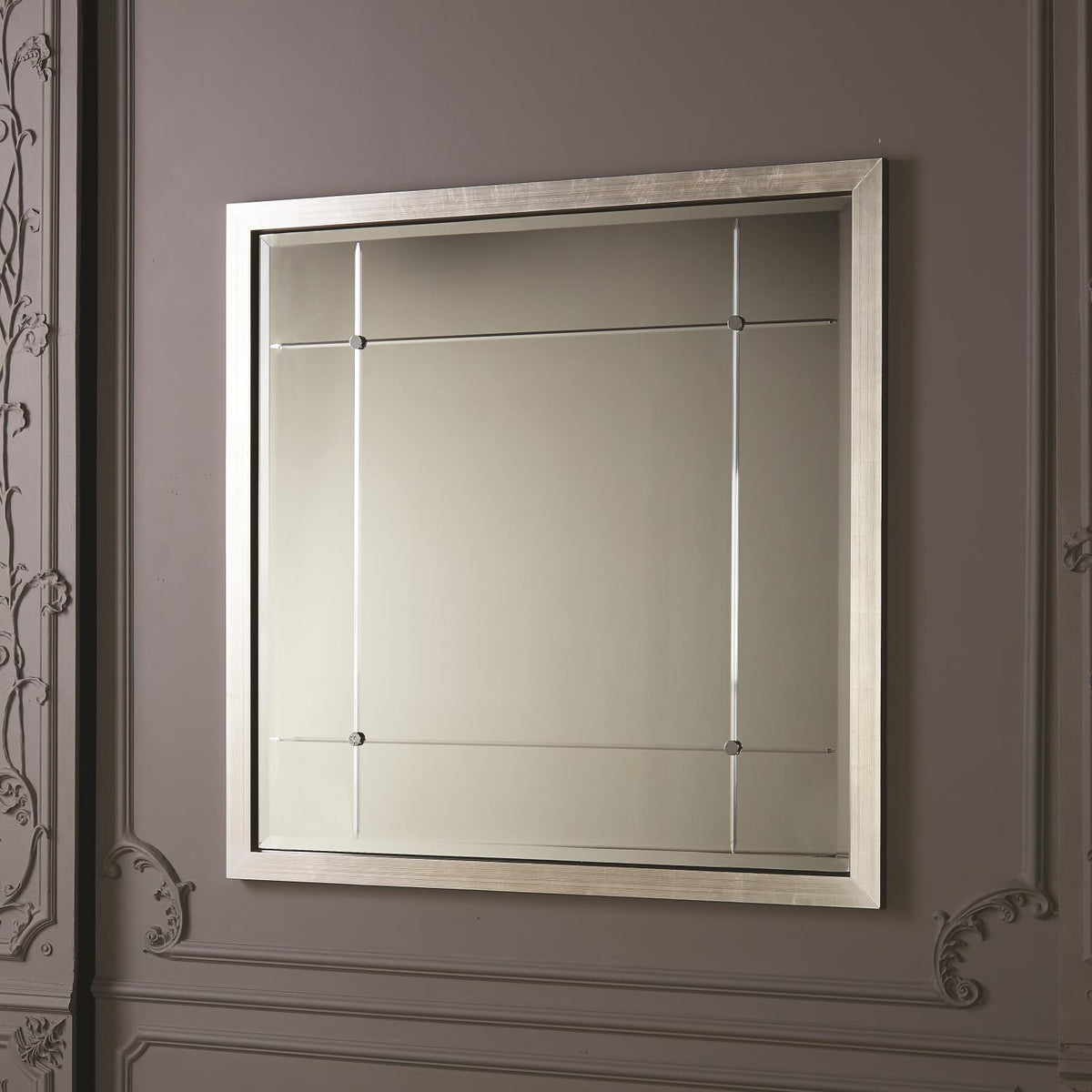 Beaumont Mirrors - Silver Leaf