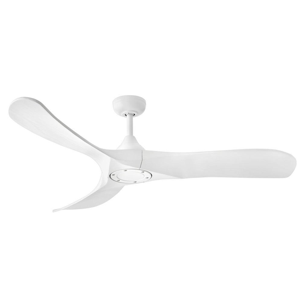 Luminaire intelligent à DEL Hinkley Lighting 903856FWW-LDD Swell Ventilateur  en blanc mat