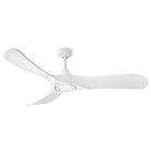 Luminaire intelligent à DEL Hinkley Lighting 903856FWW-LDD Swell Ventilateur  en blanc mat