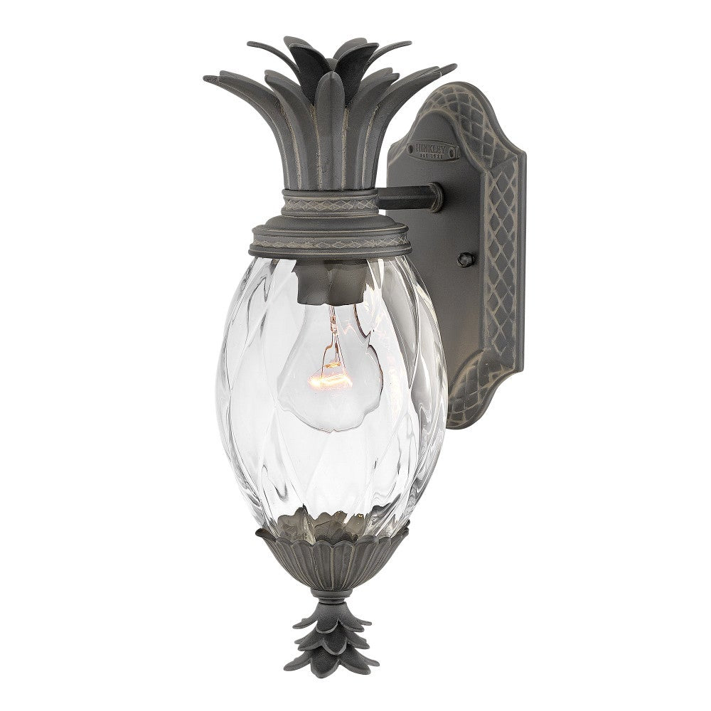 Lanterne murale Hinkley Lighting 2126MB Plantation, coloris Museum Black