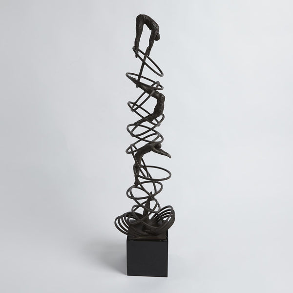 Sculpture de plongeur