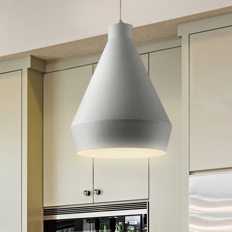 Sonneman 2750.16-G Koma One Light Suspension en aluminium satiné brillant