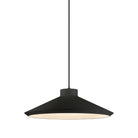 Lampe frontale Sonneman 2754.25-G Koma One Suspension en noir satiné