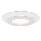 Sonneman 2757.98-35 Rond décalé Plafonnier en blanc texturé