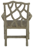 Fauteuil Woodland 2706 de Currey and Company, coloris Portland/Faux Bois