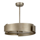 Savoy House 28-FD-455-53 Amiena LED Fan D'Lier in Silver Patina