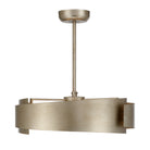 Savoy House 28-FD-455-53 Amiena LED Fan D'Lier in Silver Patina