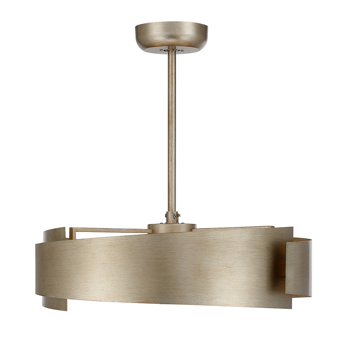 Savoy House 28-FD-455-53 Amiena LED Fan D'Lier in Silver Patina