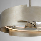 Savoy House 28-FD-455-53 Amiena LED Fan D'Lier in Silver Patina