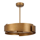 Savoy House 28-FD-455-54 Amiena LED Fan D'Lier in Gold Patina