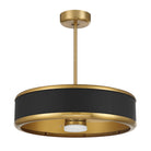 Savoy House 28-FD-485-322 Archer LED Fan D'Lier in Warm Brass