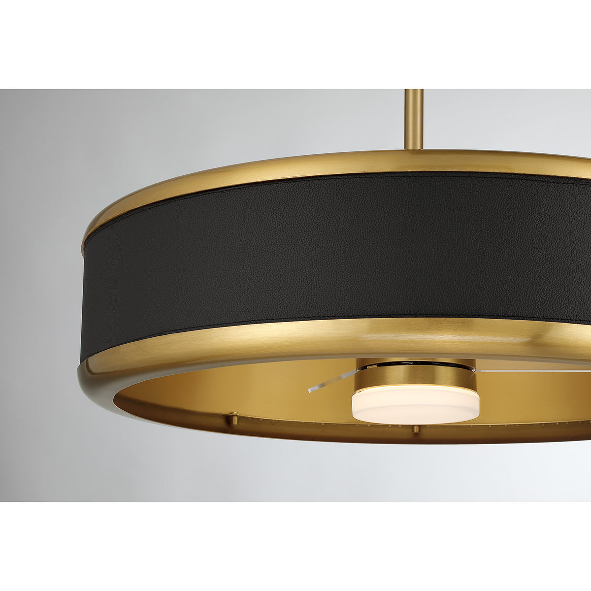 Savoy House 28-FD-485-322 Archer LED Fan D'Lier in Warm Brass