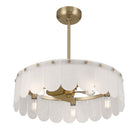 Savoy House 28-FD-9802-127 Ashton Fan D'Lier in Noble Brass
