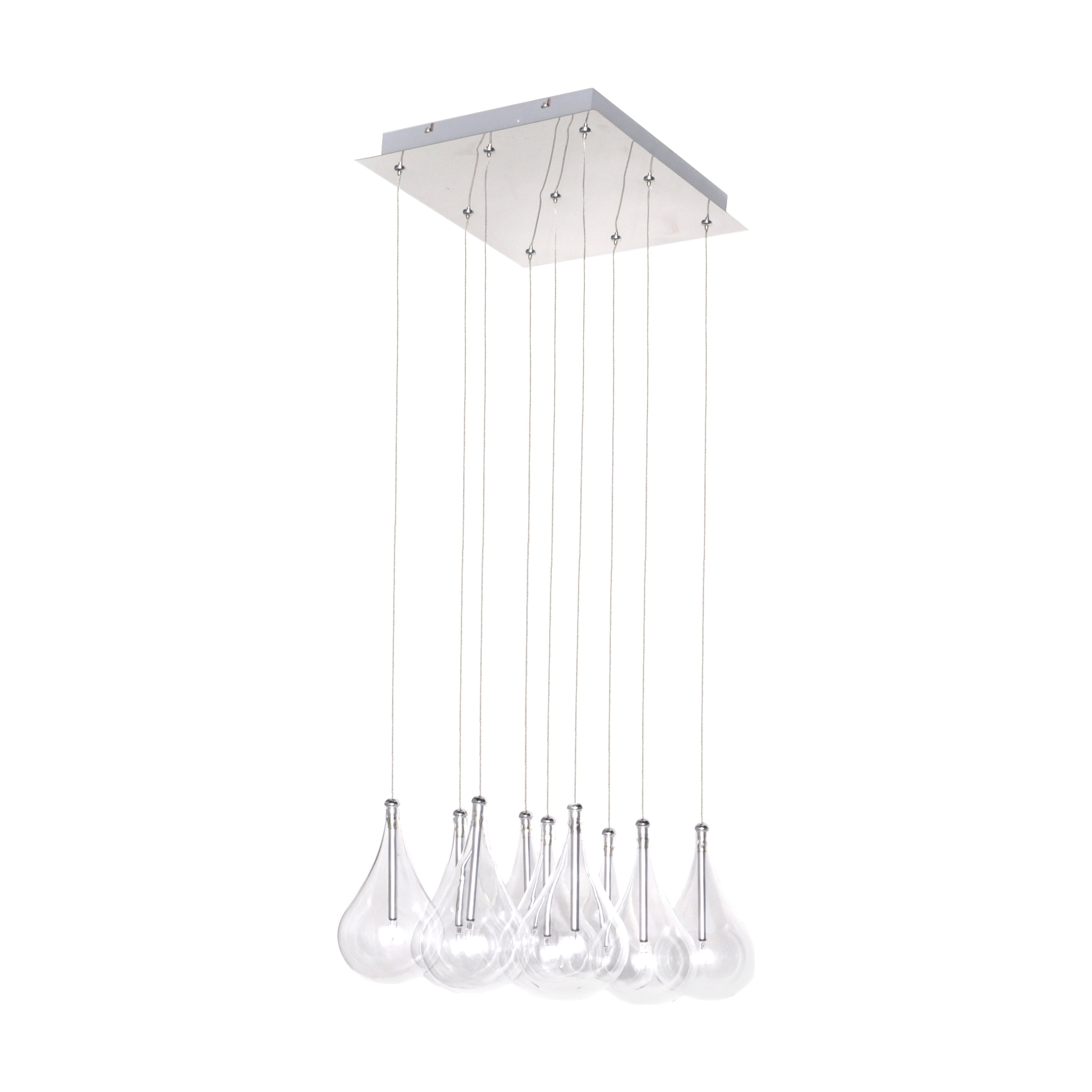 ET2 - E20116-18 - LED Pendant - Larmes - Polished Chrome