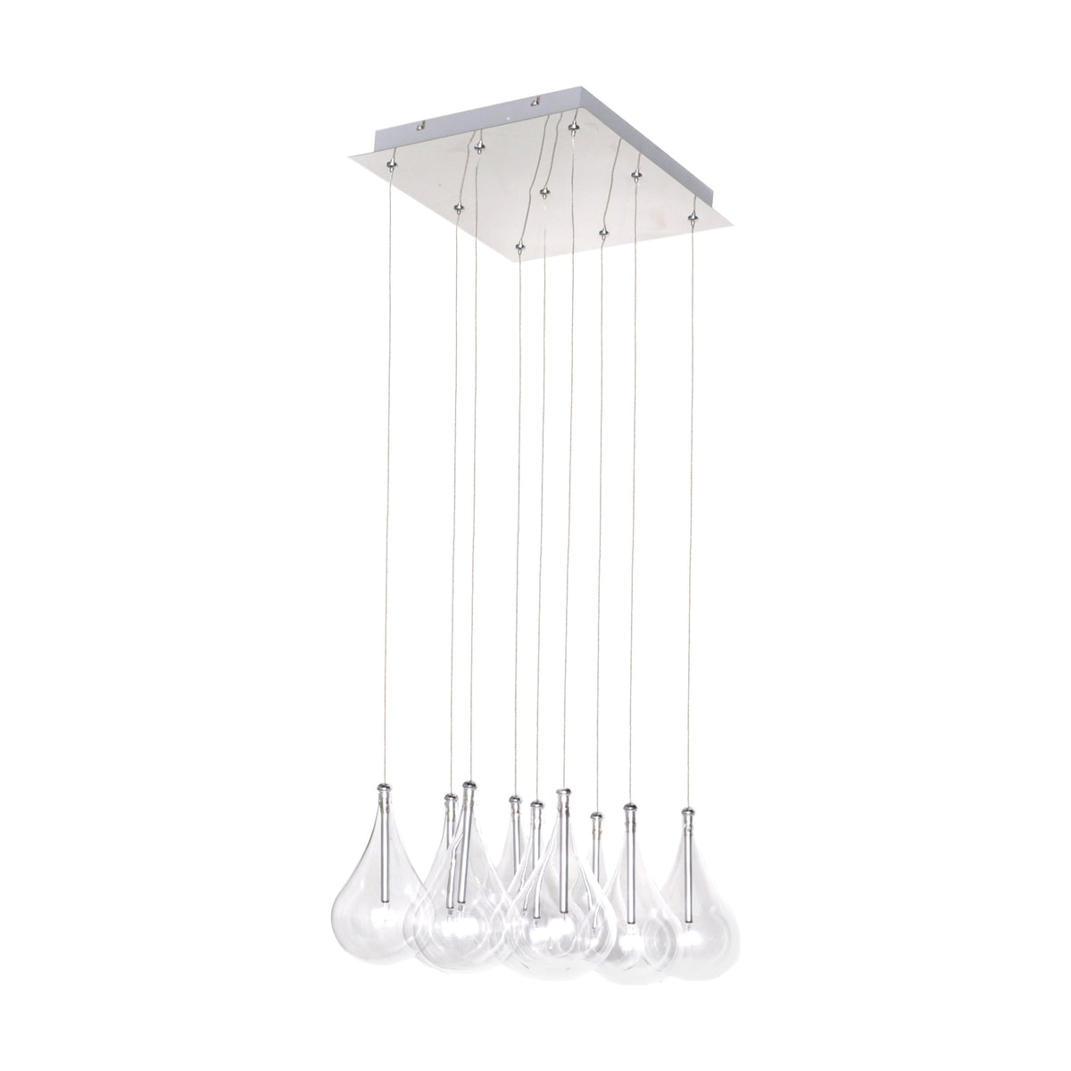 ET2 - E20116-18 - LED Pendant - Larmes - Polished Chrome