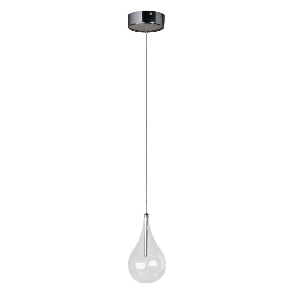 ET2 - E23111-18 - LED Pendant - Larmes - Polished Chrome