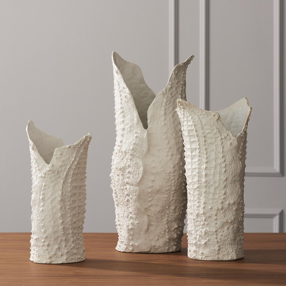 Crocodile Vases