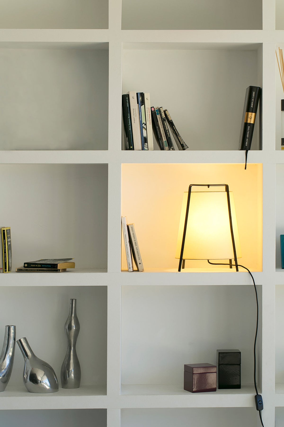 Faro Barcelona 28370-US Akane Table Lamp in Beige