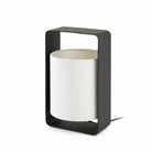 Faro Barcelona 28382-US Lula Table Lamp in Black/Beige