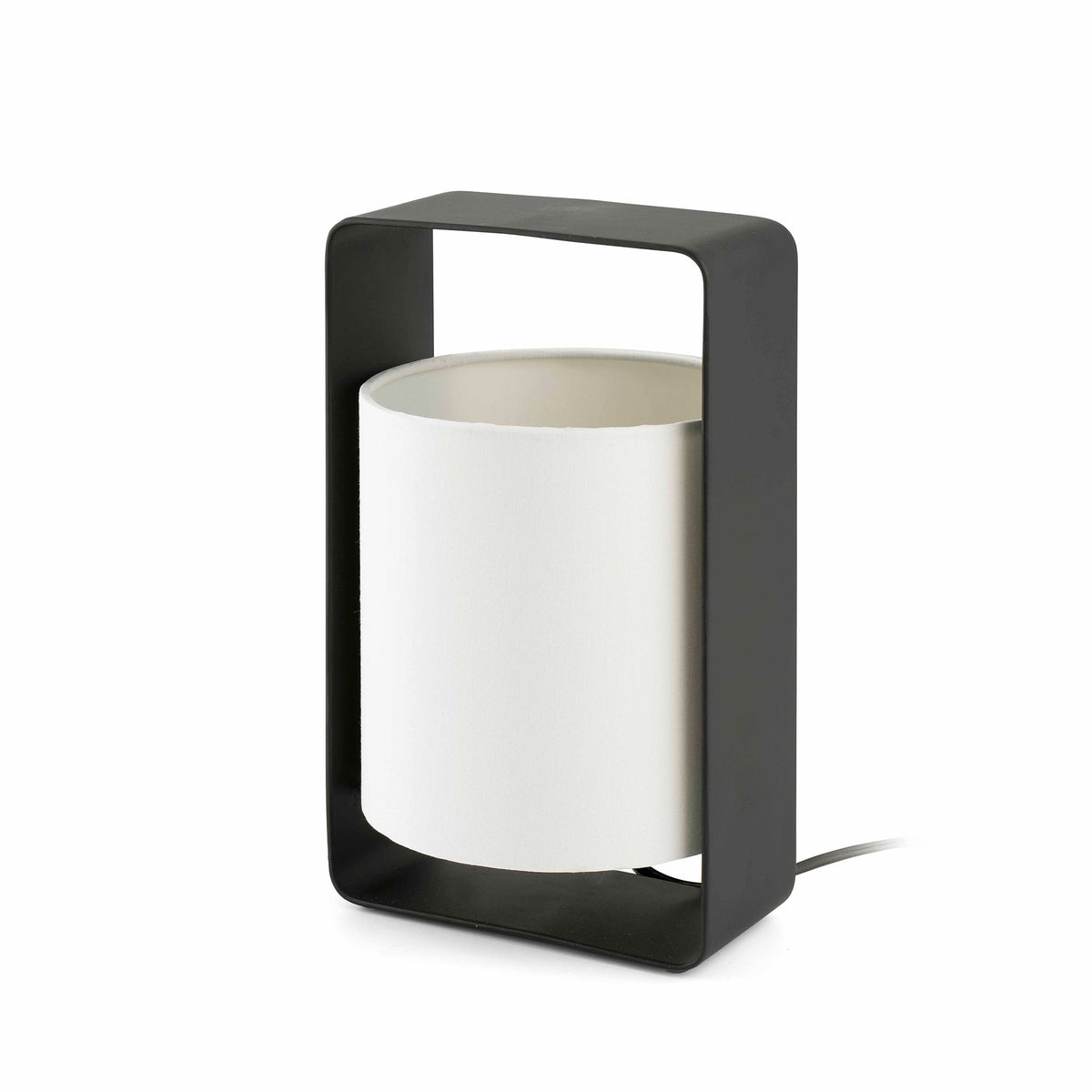 Faro Barcelona 28382-US Lula Table Lamp in Black/Beige