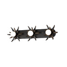 Maxim Lighting 2886AR Paloma Three-Light Sconce in Anthracite