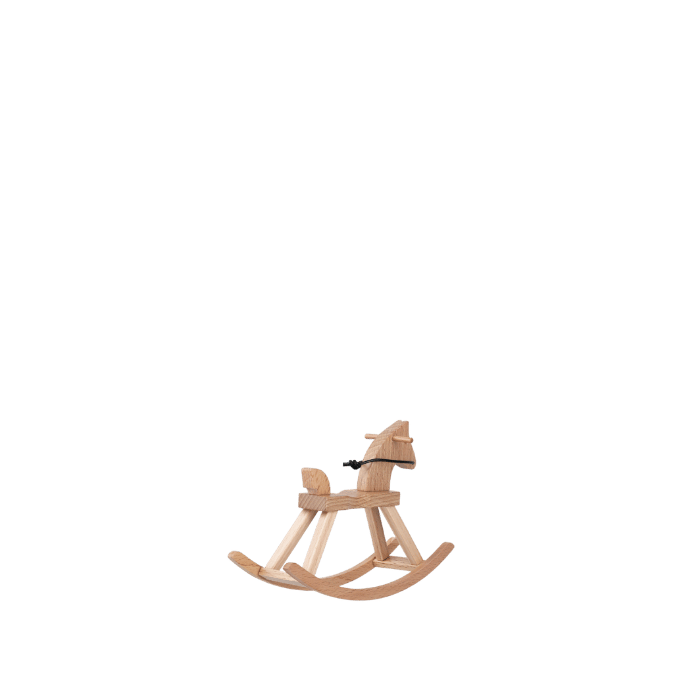 Kay Bojesen 39512 Rocking Horse Wooden Figurine in Beech