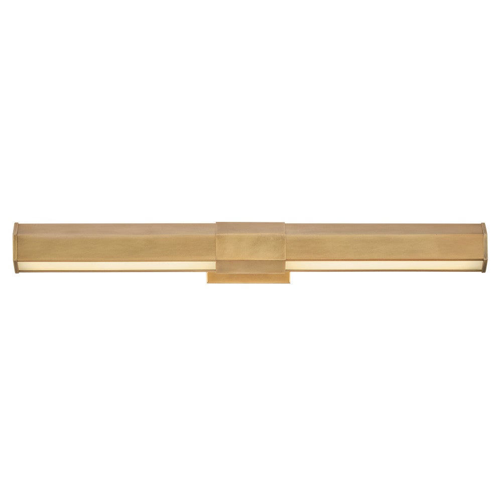 Applique murale LED Facet Hinkley Lighting 46983HB en laiton Heritage
