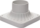 Maxim Lighting 2001WT Outdoor Essentials Outdoor Essentials Cast Pier Mount in White
