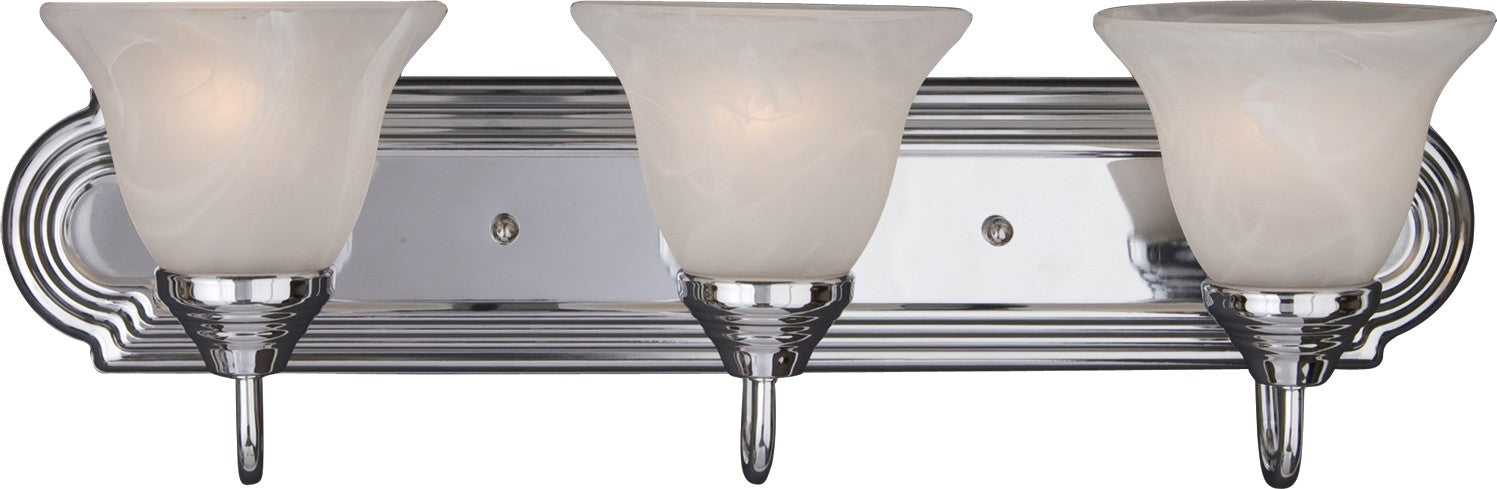 Maxim Lighting 8013MRPC Essentials Bath Vanity in Polished Chrome