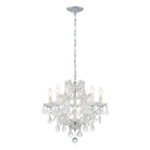 Crystorama - 4405-CH-CL-S - Mini lampe à six lumières Suspendu - Maria Theresa - Chrome poli