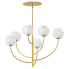 Fredrick Ramond FR46896UB Fantine Fleur Suspendu en laiton non verni