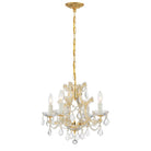Crystorama - 4474-GD-CL-S - Mini lampe à quatre lumières Suspendu - Marie-Thérèse - Or