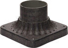 Maxim Lighting 2001ET Outdoor Essentials Outdoor Essentials Cast Pier Mount in Earth Tone