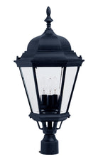 Lanterne sur poteau/poteau d'extérieur Maxim Lighting 1007BK Westlake, couleur noire