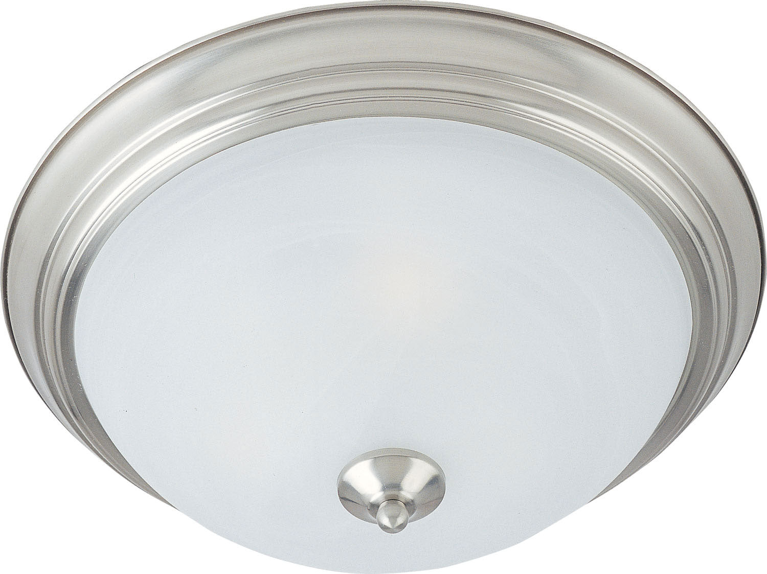 Éclairage Maxim 85841MRSN Plafonnier EE Plafonnier en nickel satiné