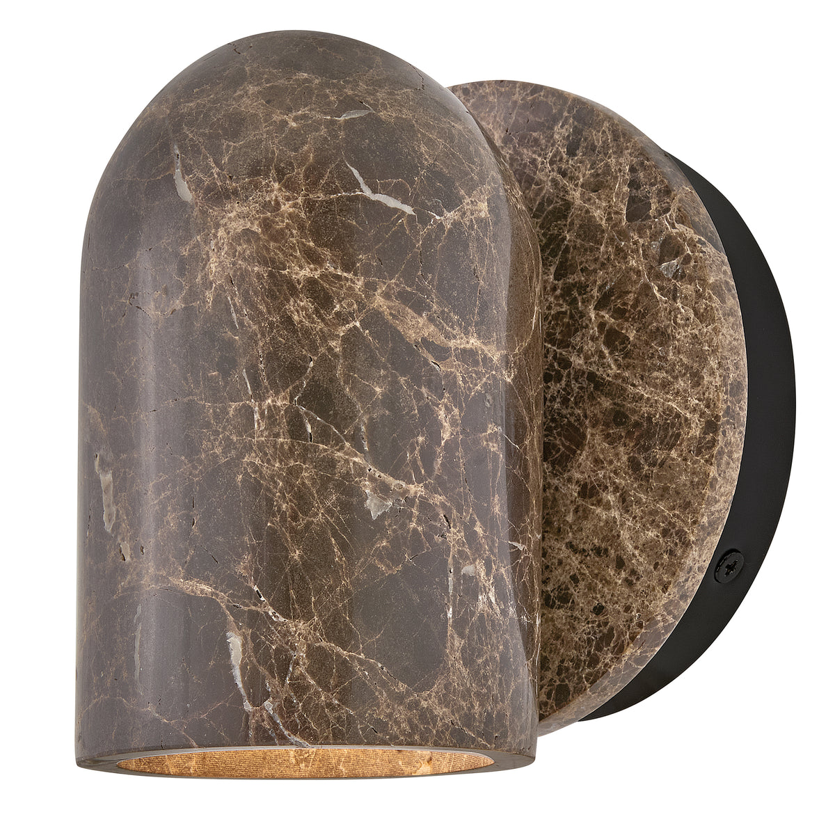 Hinkley Lighting 29510EM-LL Abode LED Down Light Wall Sconce in Espresso Marble
