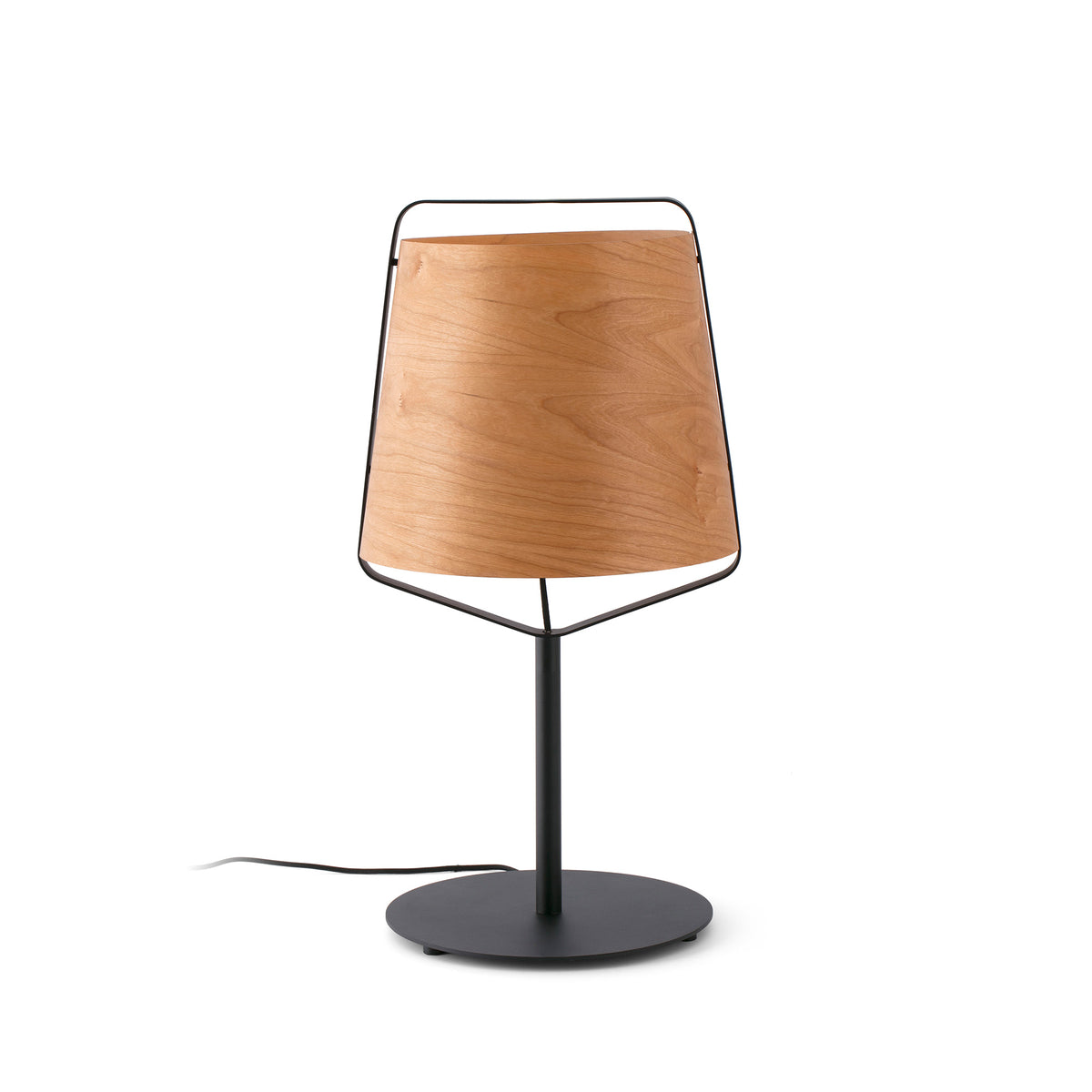 Faro Barcelona 29846-US Stood Table Lamp in Black/Wood