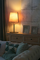 Faro Barcelona 29846-US Stood Table Lamp in Black/Wood