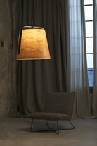Faro Barcelona 29848-US Stood Pendant in Black/Wood